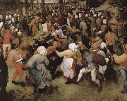 Pieter Bruegel Wedding dance France oil painting artist